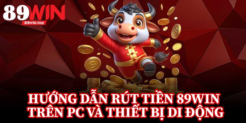 Hướng Dẫn Rút Tiền 89Win Trên PC Và Thiết Bị Di Động